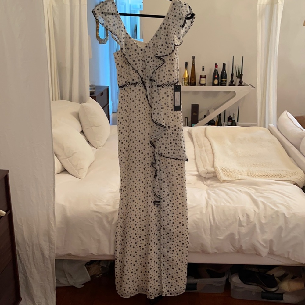 Beautiful dotted Parker gown